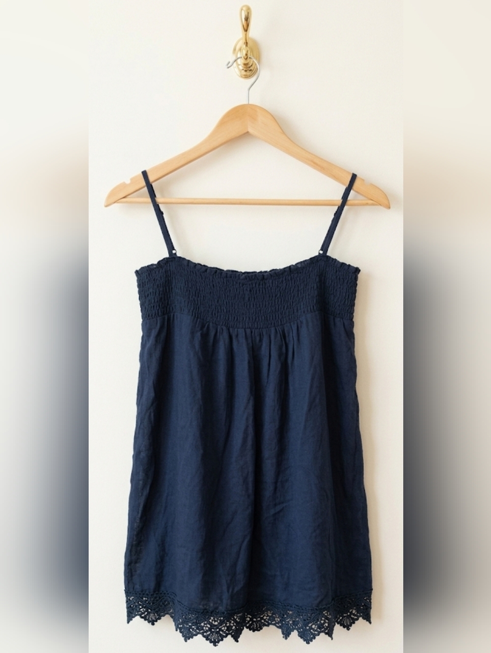 Bohemian Teal Sleeveless Lace Top